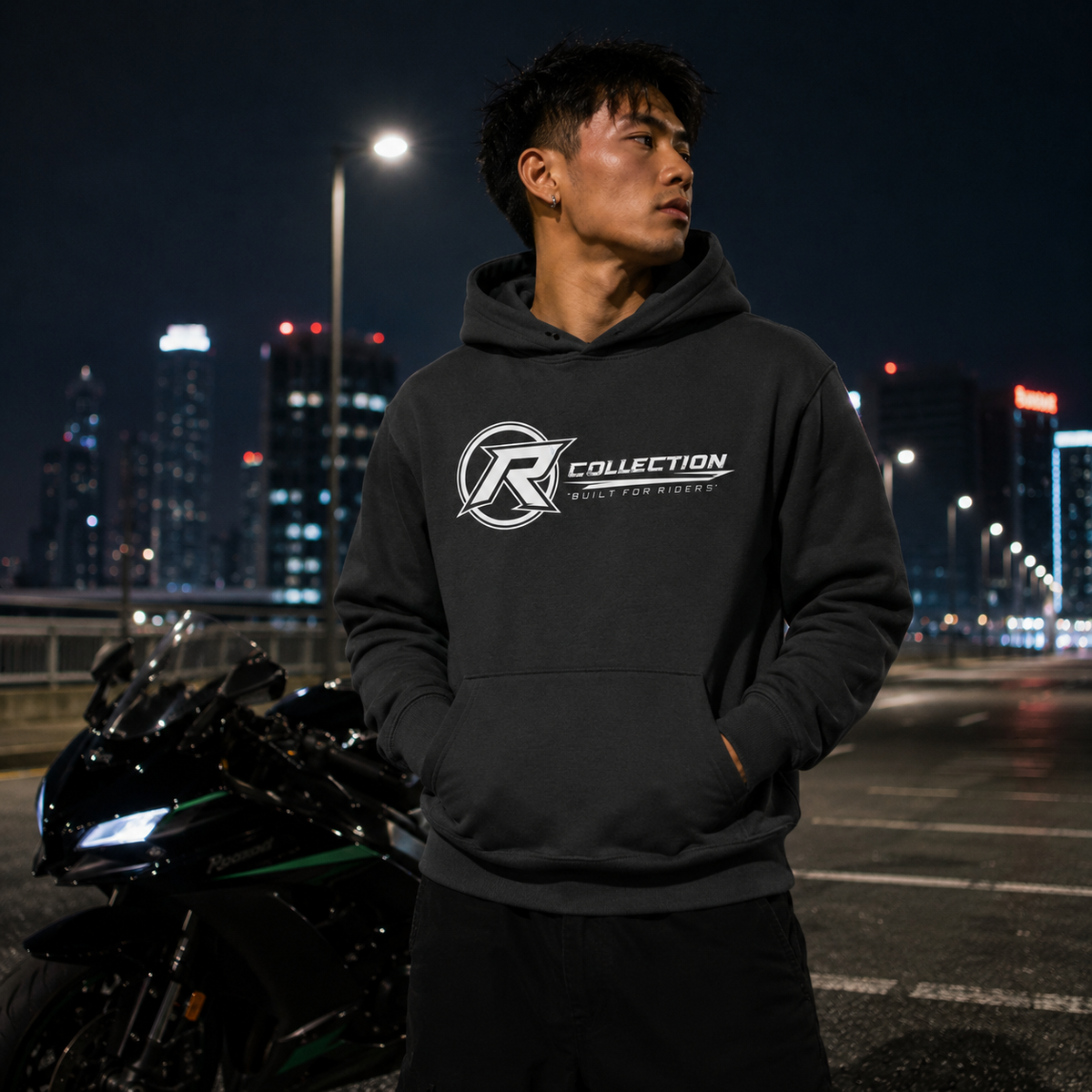 Trackside Hoodie- White