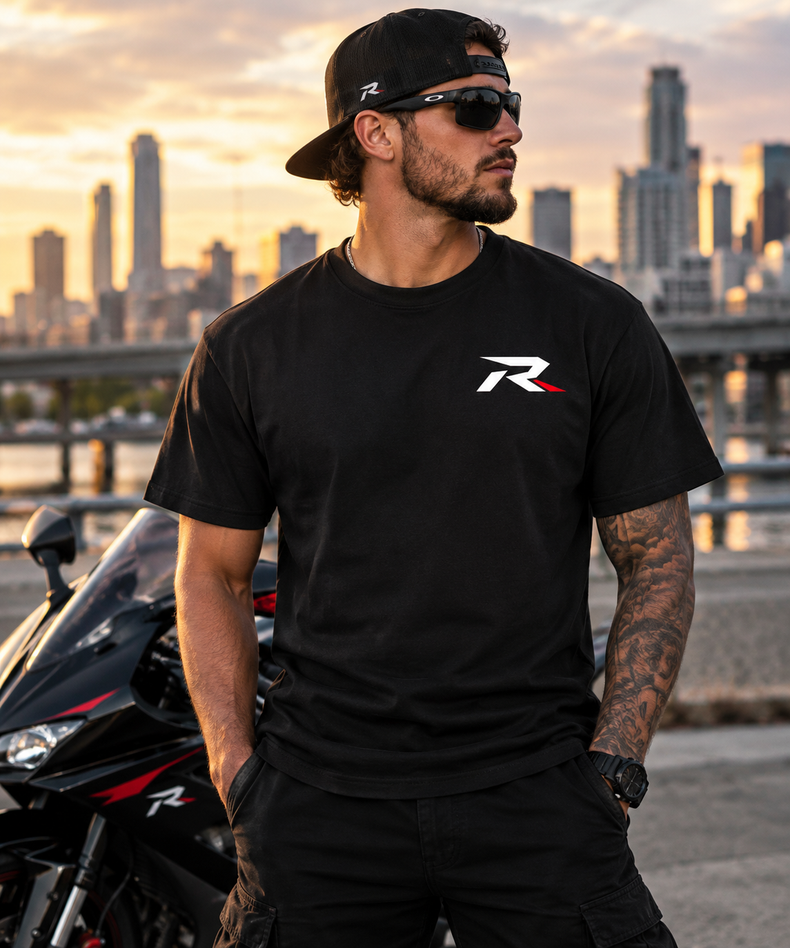 Emblem Tee - Red