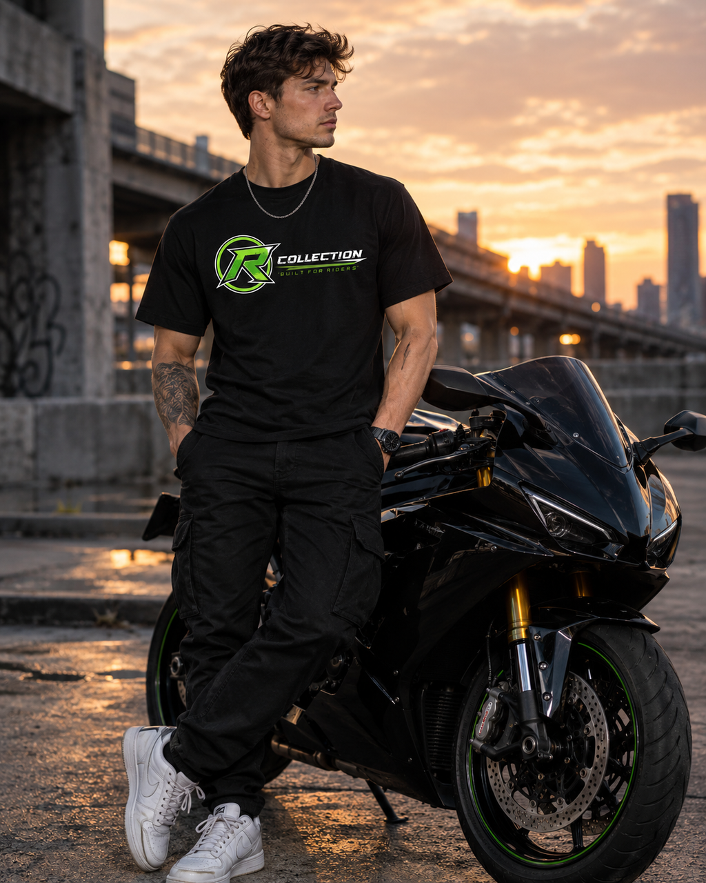 Trackside Tee - Green