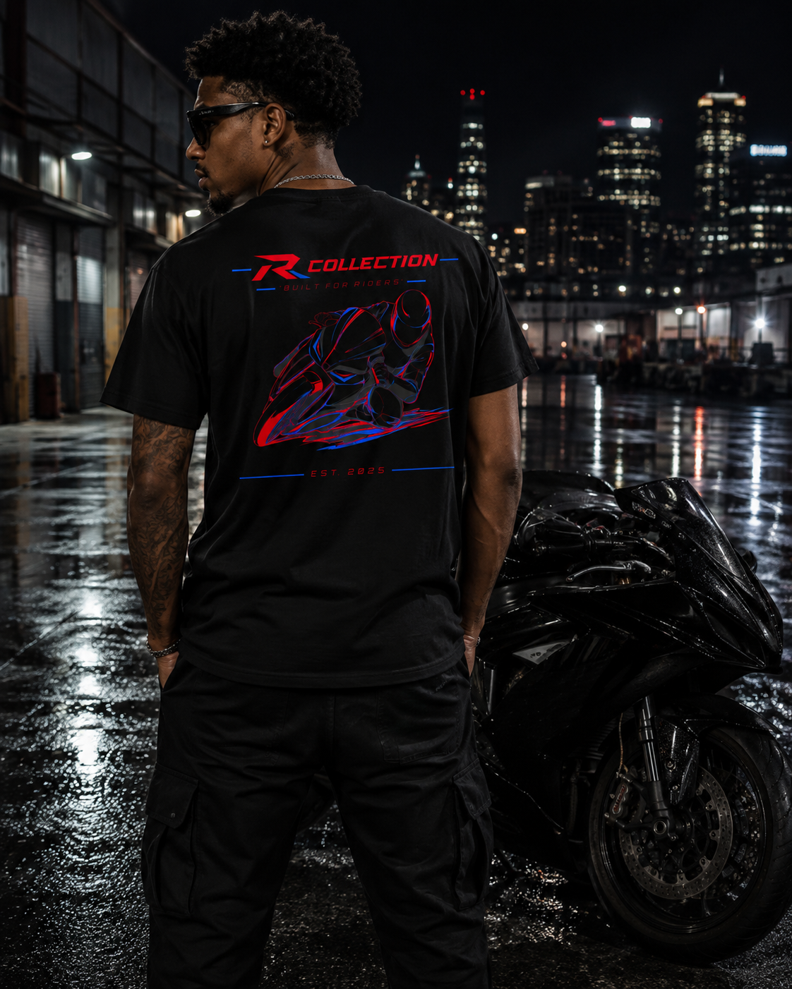 Knee Down - Red/Blue