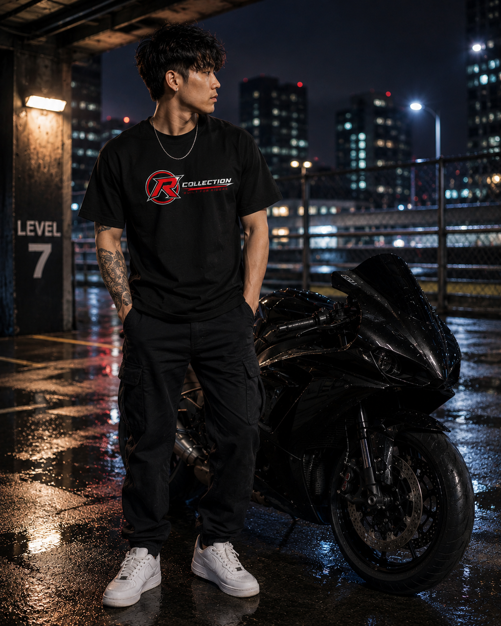 Trackside Tee - Red