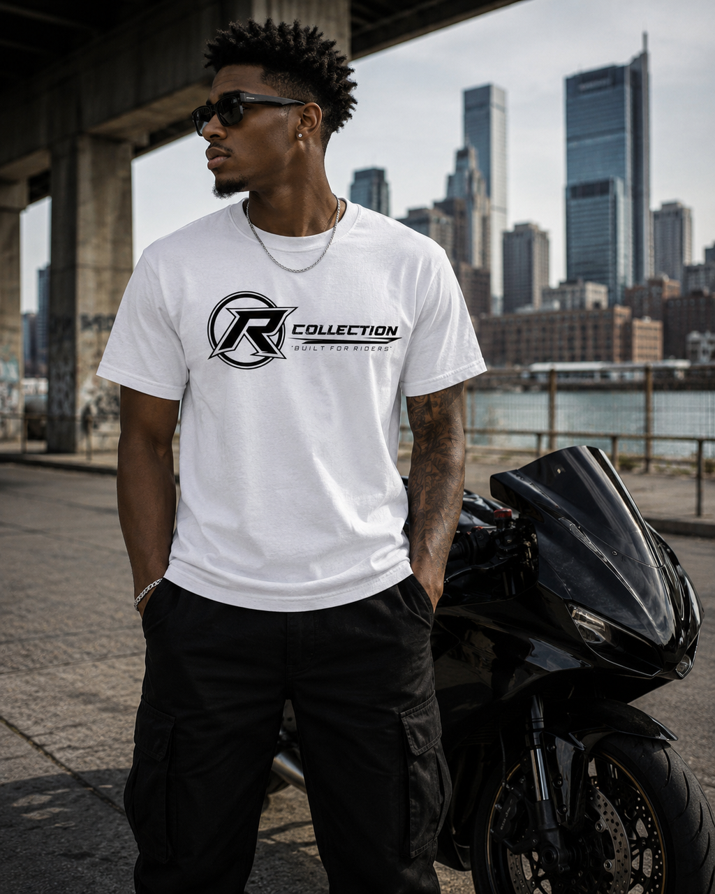 Trackside Tee - Black