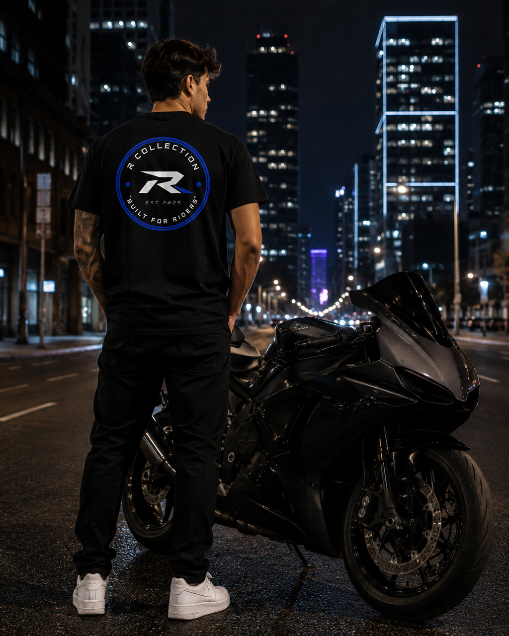 Emblem Tee - Blue